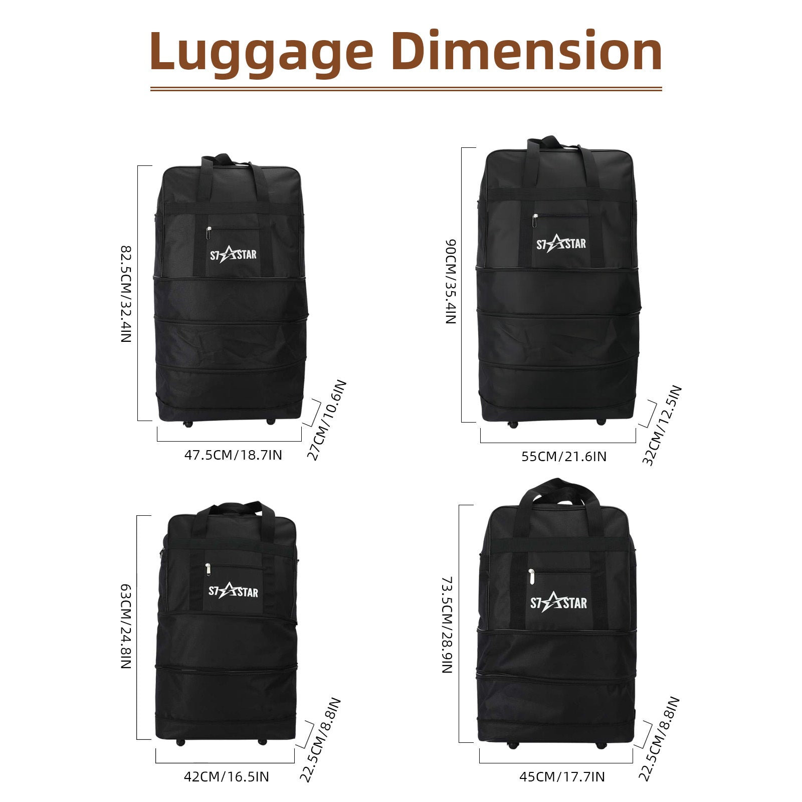 Sacs polochon, pliable pour camping et voyage – vue détaillée 13