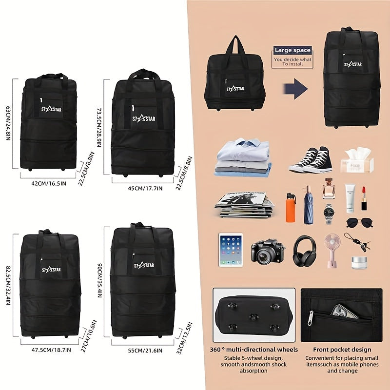 Sacs polochon, rotation 360° pour camping et voyage – vue détaillée 5
