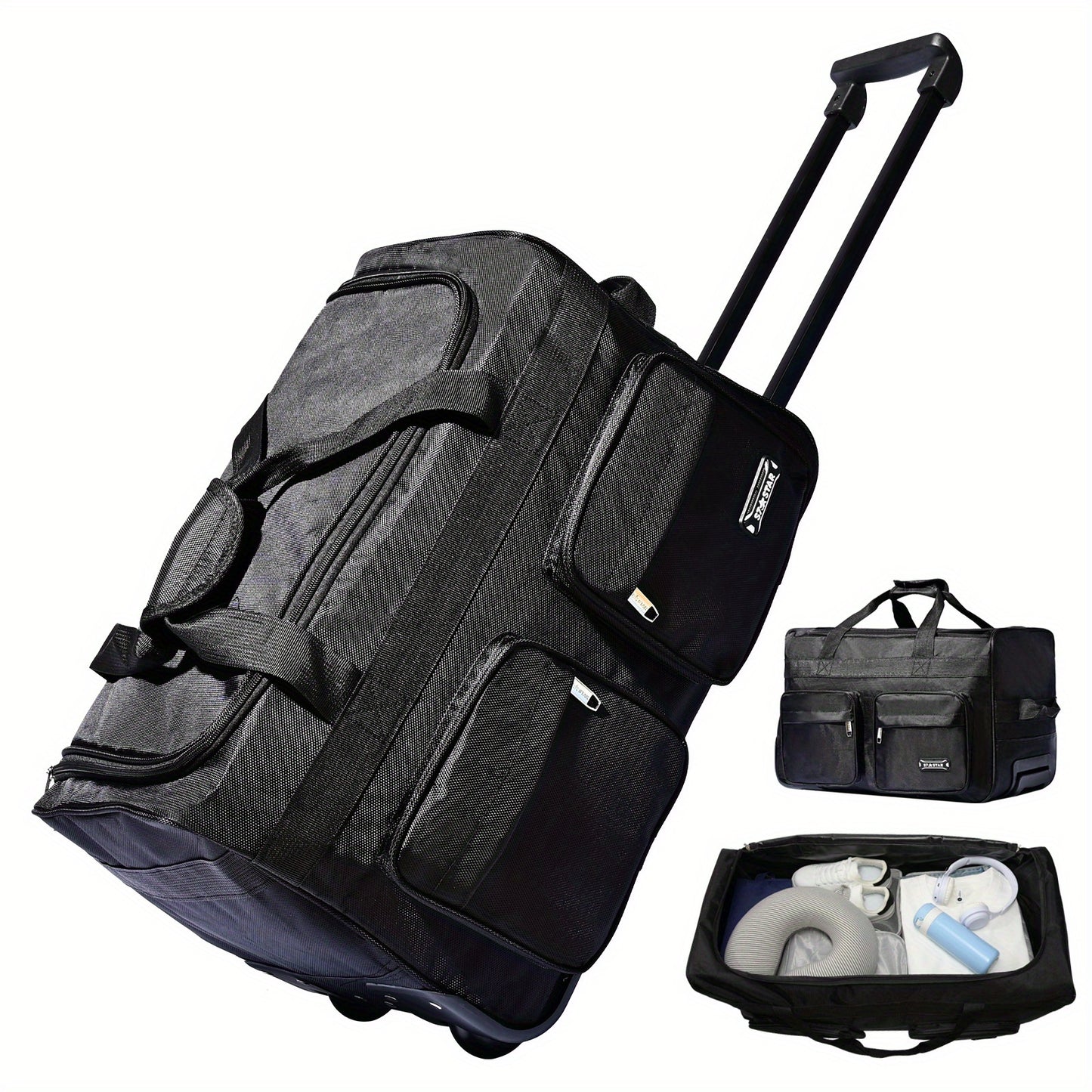 Sacs polochon, rotation 360° pour camping et voyage – vue détaillée 21