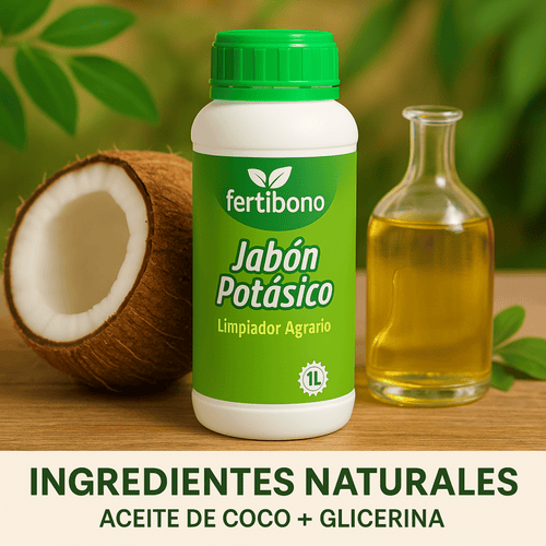 Savon au potassium et huile, 1L pour jardin et terrasse – vue principale