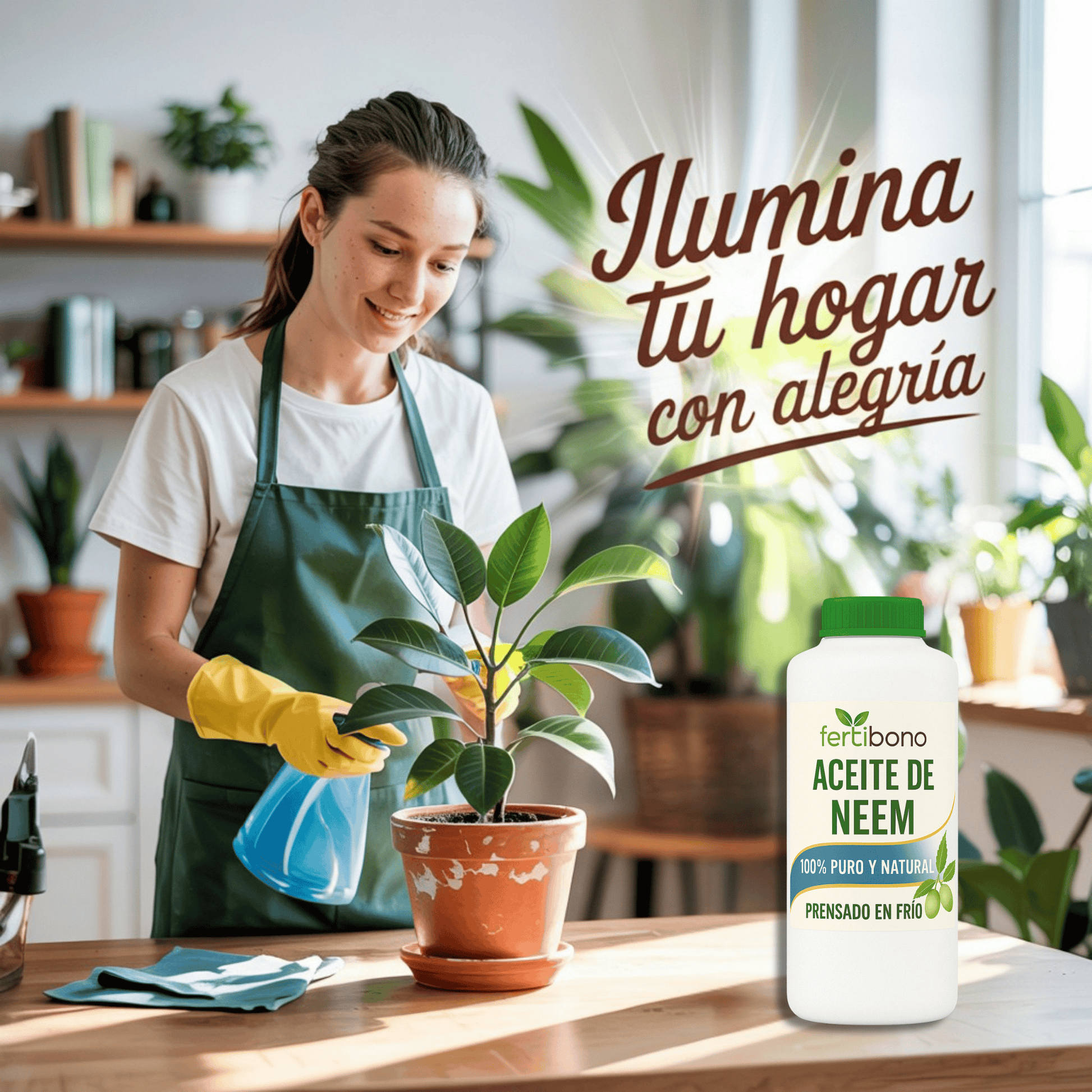 Savon au potassium et huile, 1L pour jardin et terrasse – vue détaillée 2