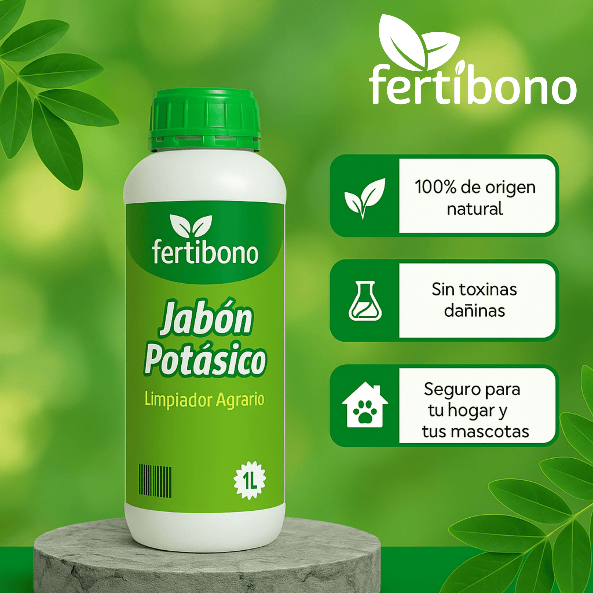 Savon au potassium et huile, 1L pour jardin et terrasse – vue détaillée 5