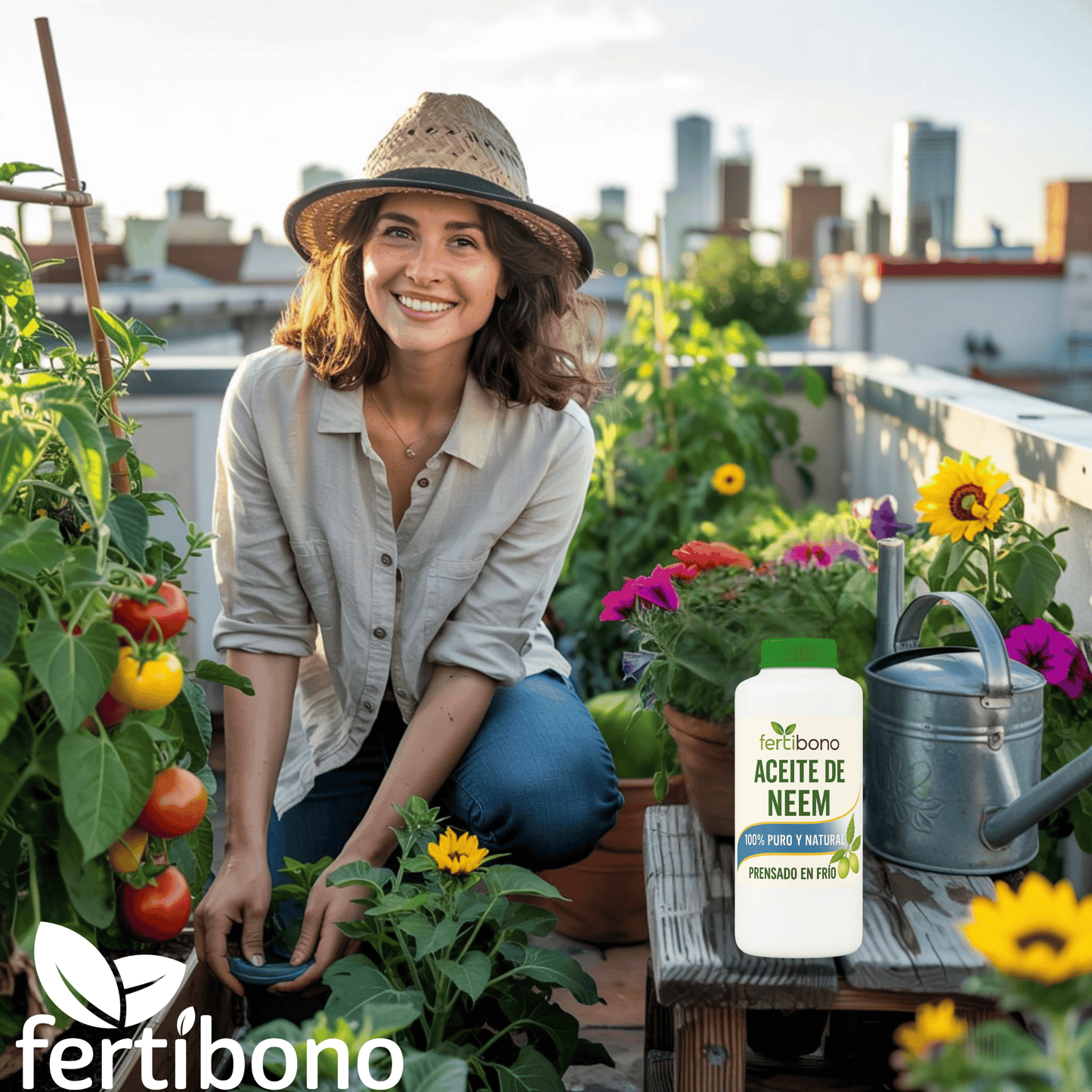 Savon au potassium et huile, 1L pour jardin et terrasse – vue détaillée 6