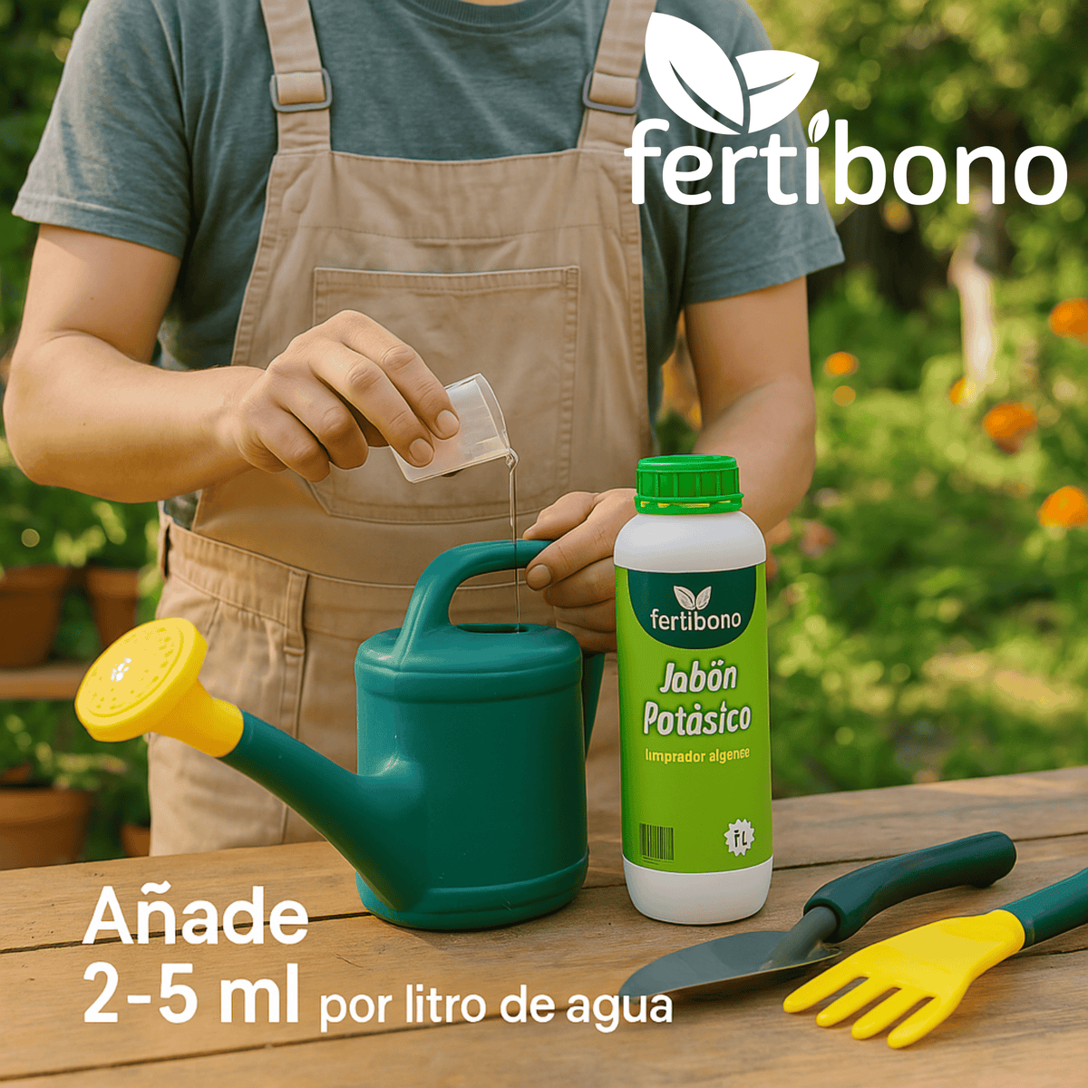 Savon au potassium et huile, 1L pour jardin et terrasse – vue détaillée 7