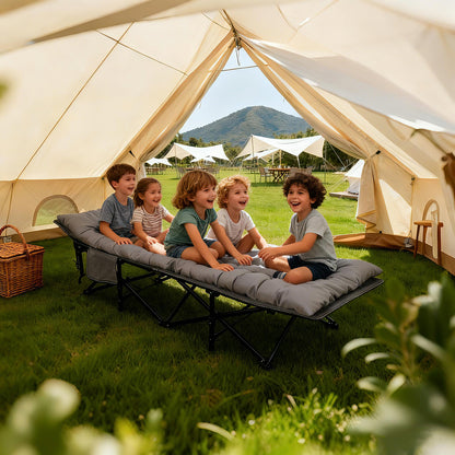 Sekey Lit de Camping, pliable pour jardin et terrasse – vue détaillée 9