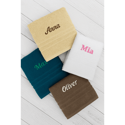 Serviettes de bain, coton pour chambre et lit – vue détaillée 2