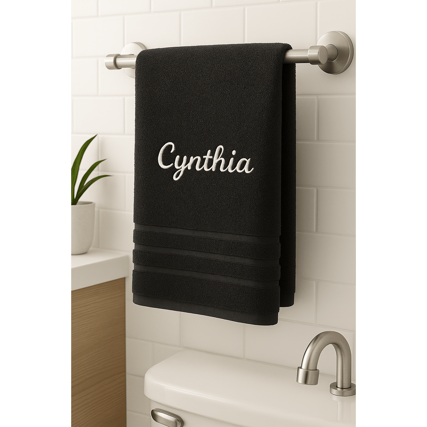 Serviettes de bain, coton pour chambre et lit – vue détaillée 7