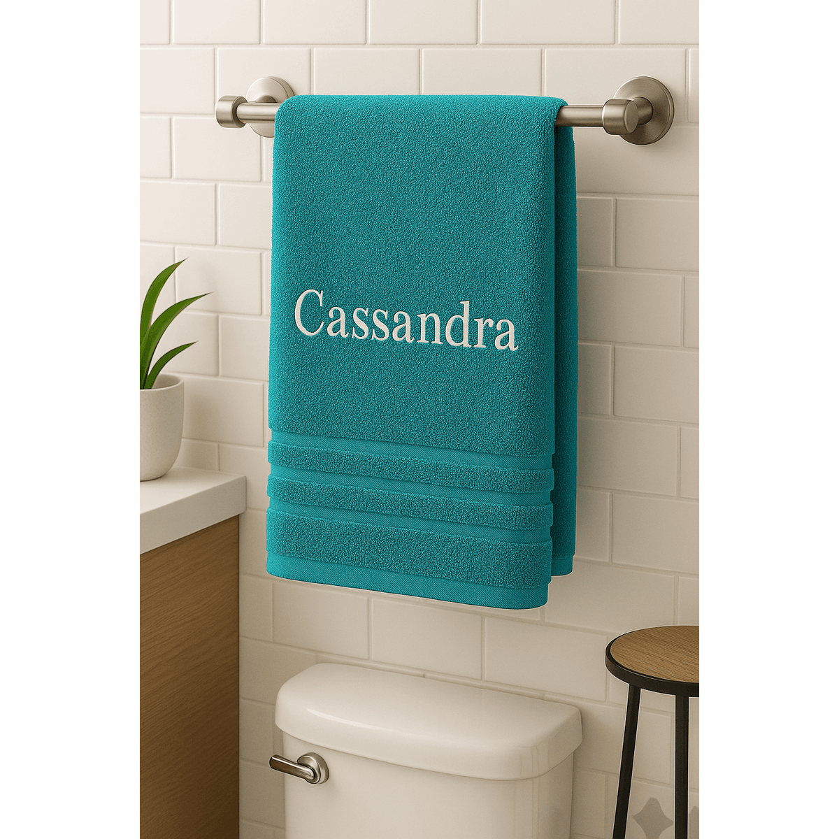 Serviettes de bain, coton pour chambre et lit – vue détaillée 13