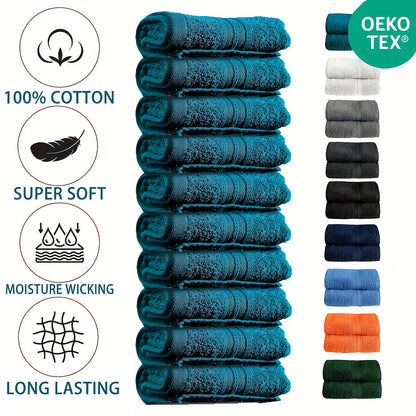 serviettes de main, coton pour salle de bain et maison – vue principale