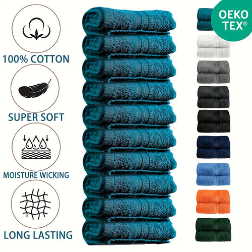serviettes de main, coton pour salle de bain et maison – vue principale