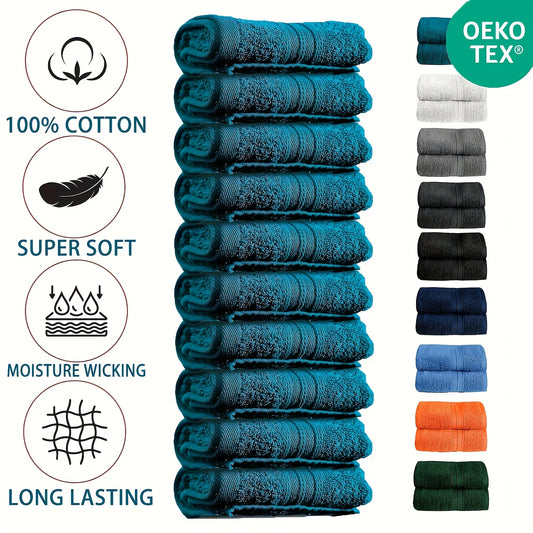 serviettes de main, coton pour salle de bain et maison – vue principale