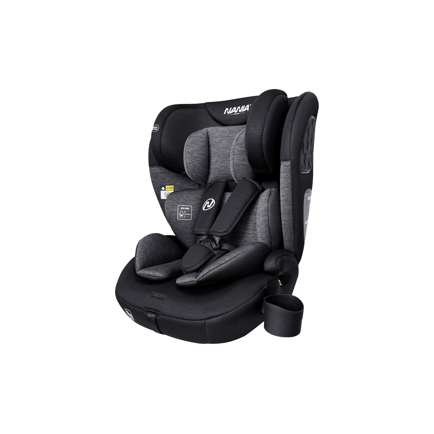 Siège auto bébé évolutif, réglable pour véhicule et déplacements – vue principale