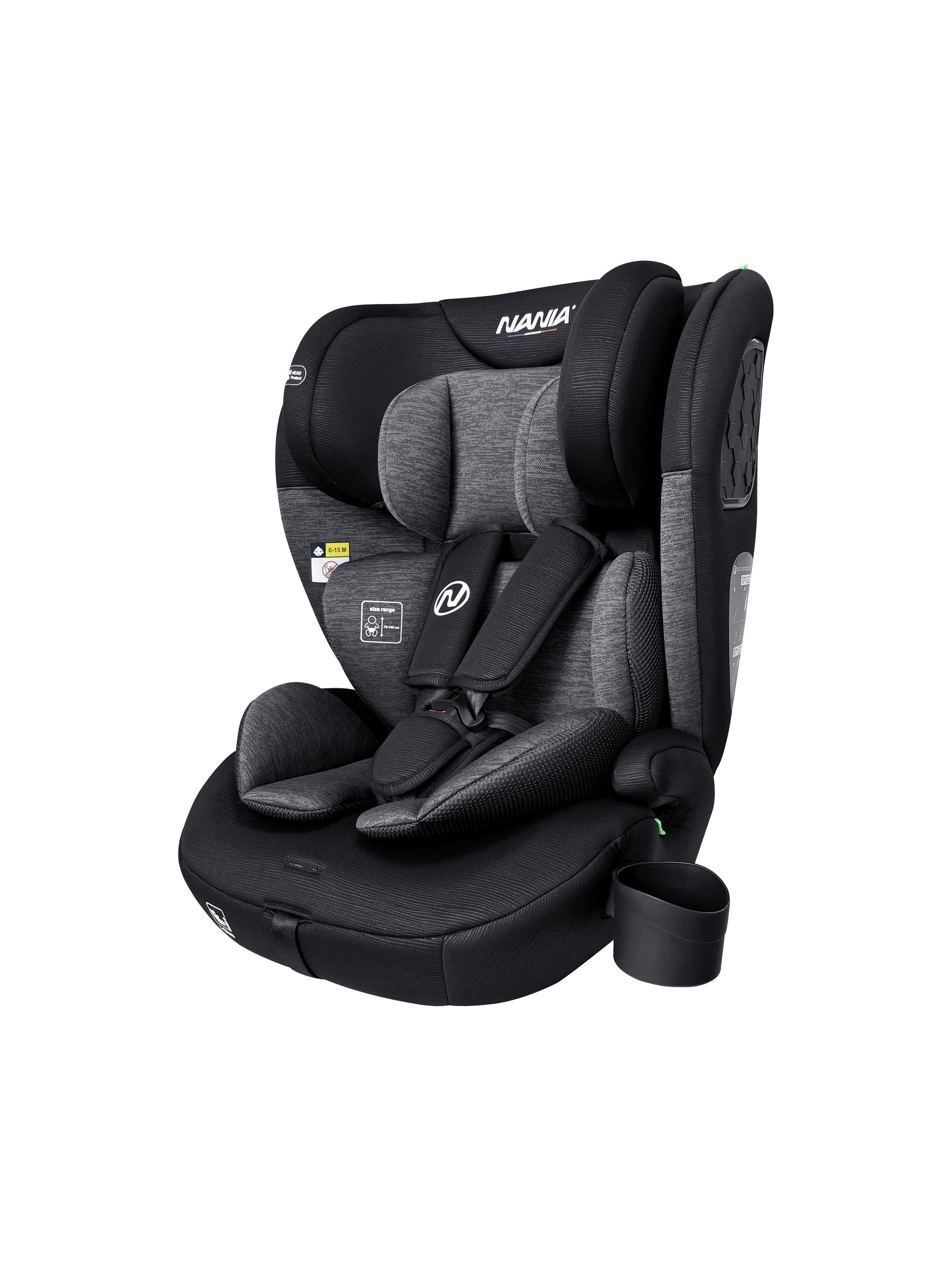 Siège auto bébé évolutif, réglable pour véhicule et déplacements – vue détaillée 16