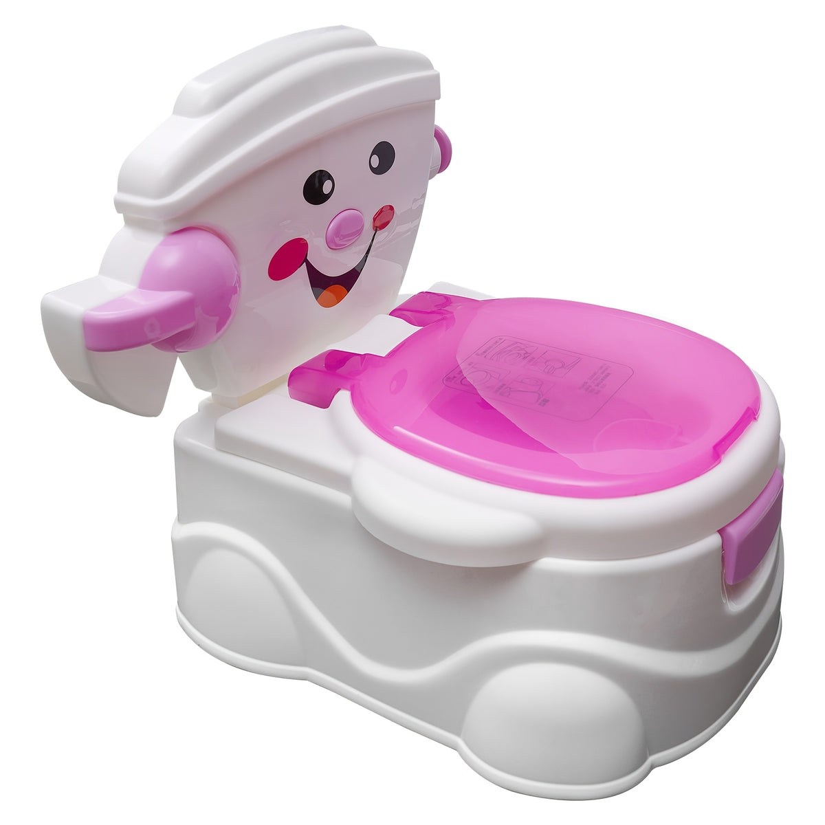 Sièges de toilettes et escabeaux, couleur rose pour bébé et réducteur de toilettes pour enfants – vue détaillée 8