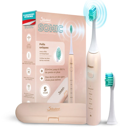Silodent brosse à dents sonique, Bleu de nuit pour camping et voyage – vue détaillée 21