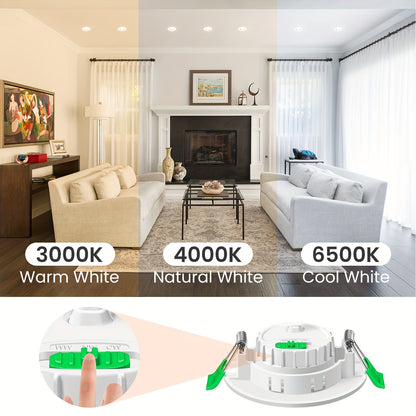 spots encastrables LED ALUSSO, éclairage LED pour cuisine et coin repas – vue détaillée 4