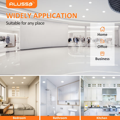 spots encastrables LED ALUSSO, éclairage LED pour cuisine et coin repas – vue détaillée 11