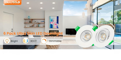 spots encastrables LED ALUSSO, éclairage LED pour cuisine et coin repas – vue détaillée 13