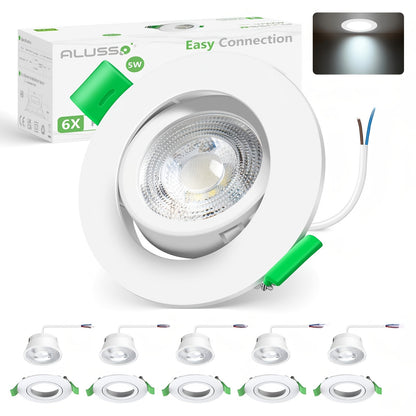 spots encastrables LED ALUSSO, éclairage LED pour cuisine et coin repas – vue détaillée 22