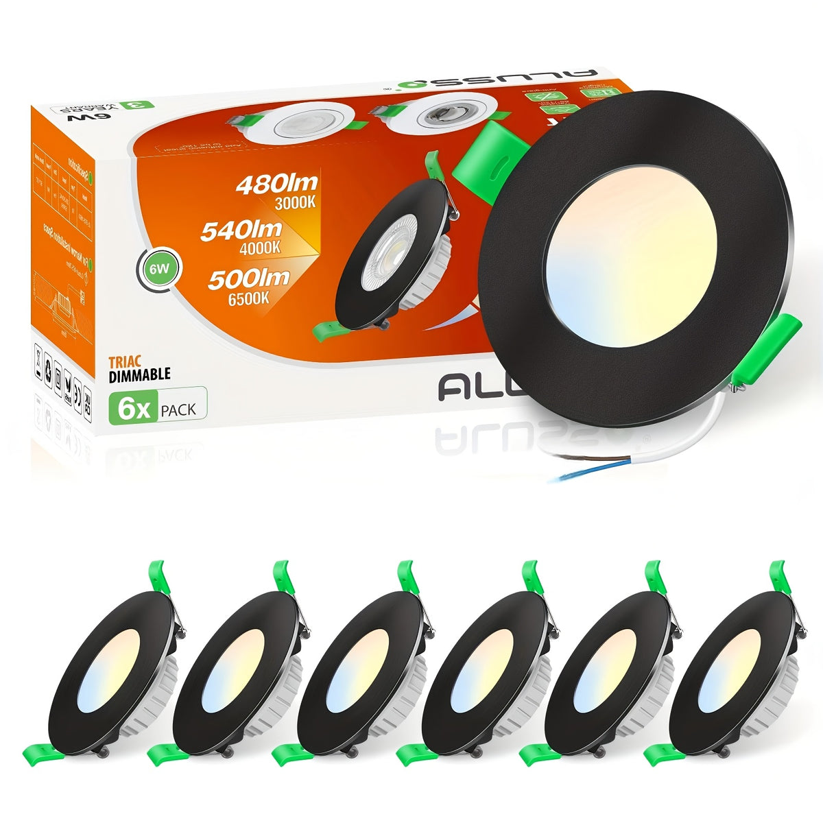 spots encastrables LED ALUSSO, éclairage LED pour cuisine et coin repas – vue détaillée 26