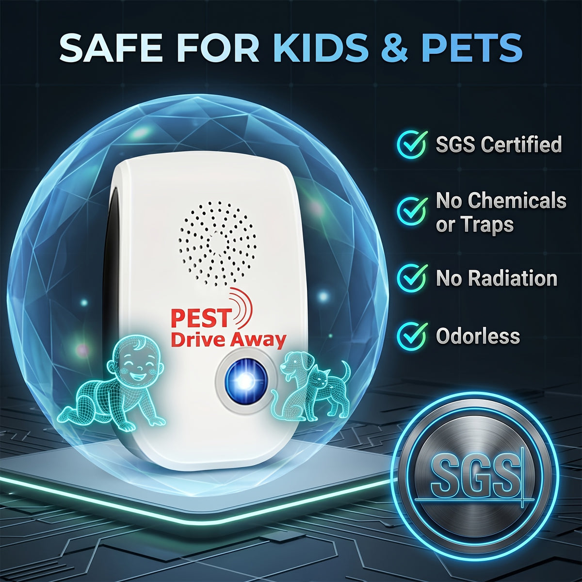 Sprays et solutions pour le dressage, 1,5 W pour animaux domestiques et maison – vue détaillée 6
