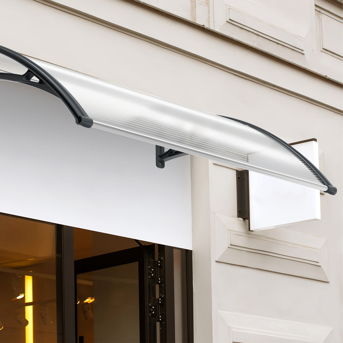 Store banne, 300×100cm pour jardin et balcon – vue détaillée 6