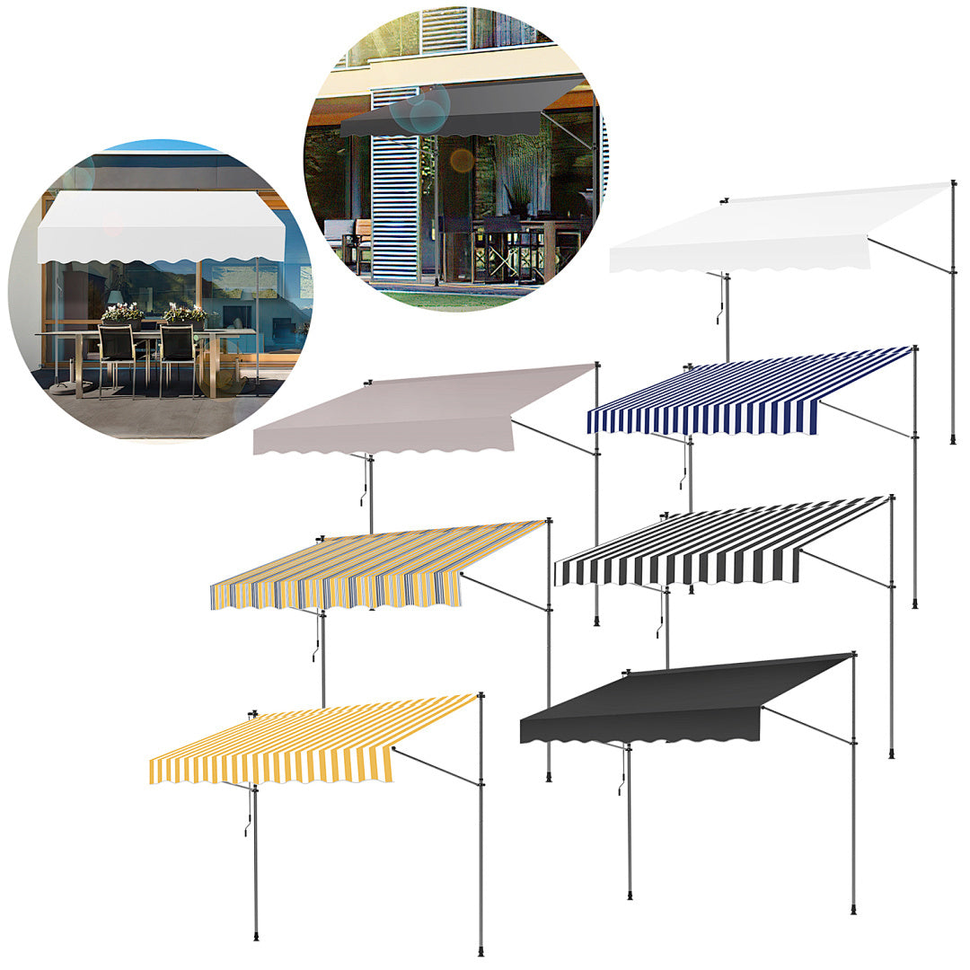 Store banne, 400Cm pour jardin et balcon – vue principale