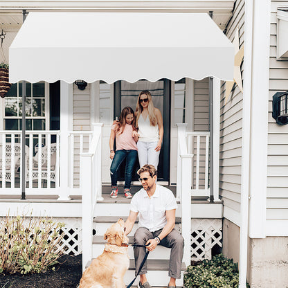 Store banne, 400Cm pour jardin et balcon – vue détaillée 6