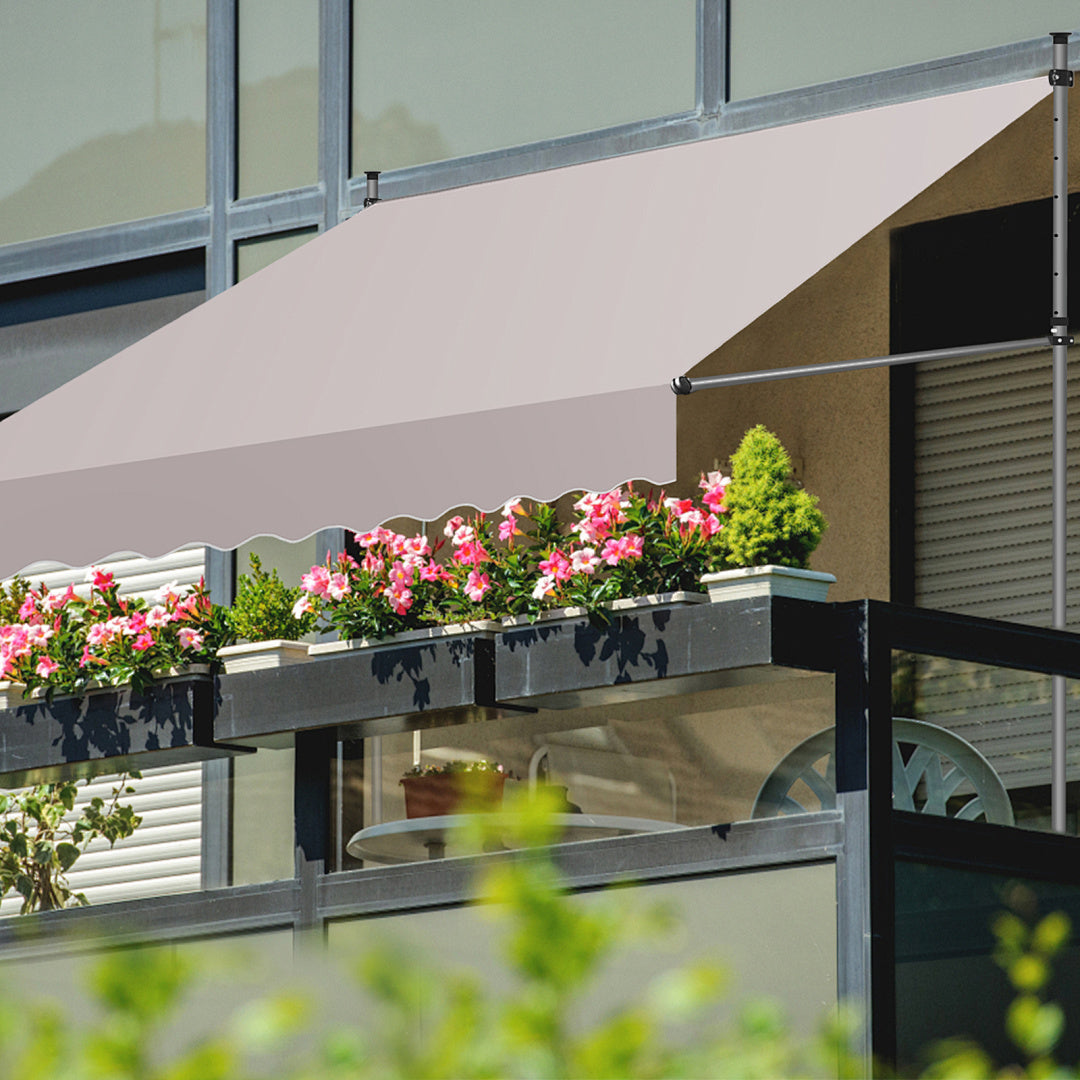 Store banne, 400Cm pour jardin et balcon – vue détaillée 10