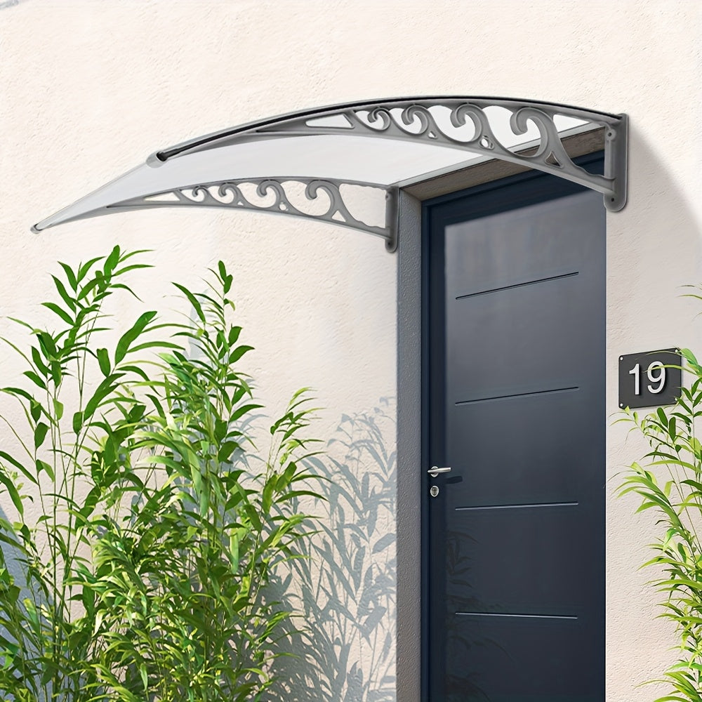 Store banne, 60*100 cm Marron pour jardin – vue principale