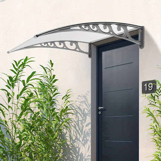 Store banne, 60*100 cm Marron pour jardin – vue principale