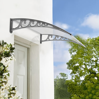 Store banne, 60*100 cm Marron pour jardin – vue détaillée 7