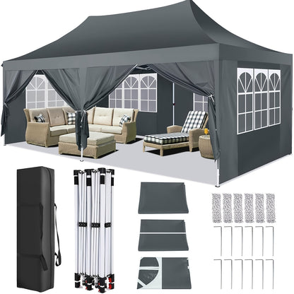 Store banne, Blanc (avec 4 sacs de frappe) pour jardin et balcon – vue détaillée 22