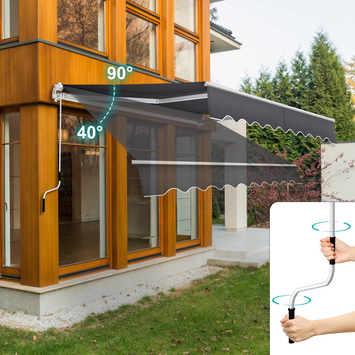 Store banne pour jardin – vue détaillée 11