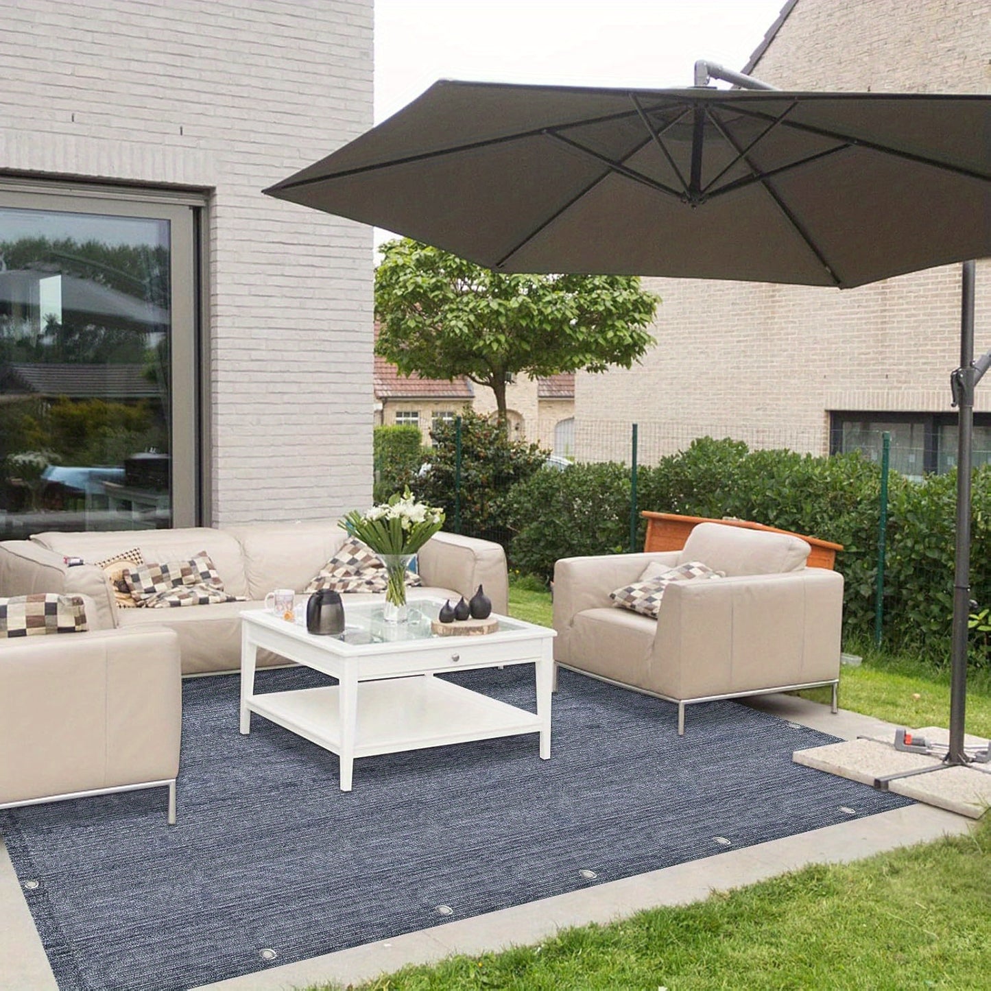 Store banne, sols de tente pliables pour la randonnée pour jardin et balcon – vue détaillée 7
