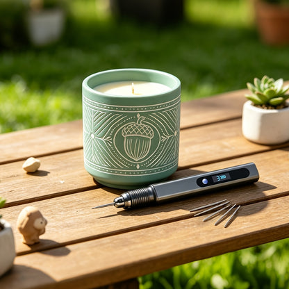 Stylo de gravure rechargeable, bois pour la gravure de bijoux et quotidien – vue détaillée 7