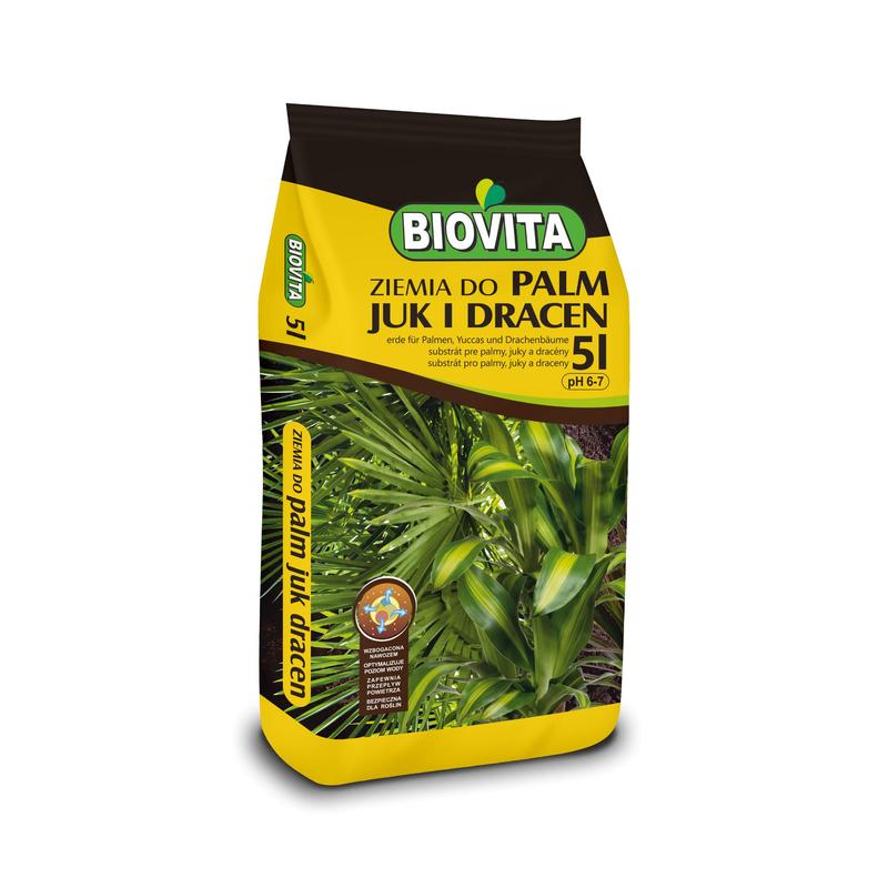 Substrat, 5L pour plantes vertes avec engrais Biovita et jardin – vue détaillée 2