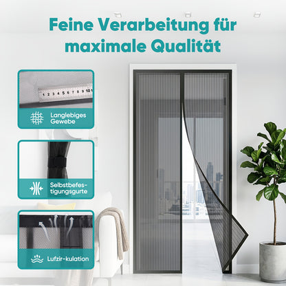 Sunula Moustiquaire Magnétique Tour pour jardin et terrasse – vue détaillée 2