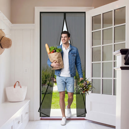 Sunula Moustiquaire Magnétique Tour pour jardin et terrasse – vue détaillée 5