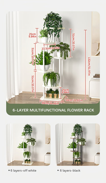 Support à plantes en bois, métal pour salon et maison – vue détaillée 15