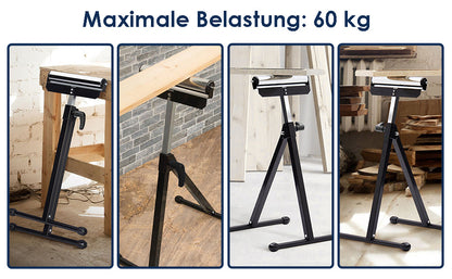 Support à Rouleaux Réglable Sonnewelt, pliable pour quotidien et maison – vue détaillée 13