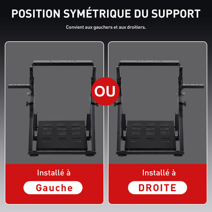 Support Volant, ROUGE pour Volant Gaming Retour de Force et quotidien – vue détaillée 10