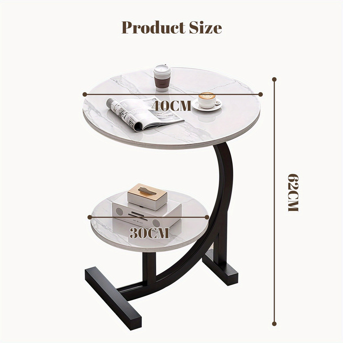 Supports pour ordinateurs portables, Noir pour salon et maison – vue détaillée 5