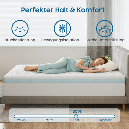 Surmatelas, 10CM pour lit et chambre – vue détaillée 7