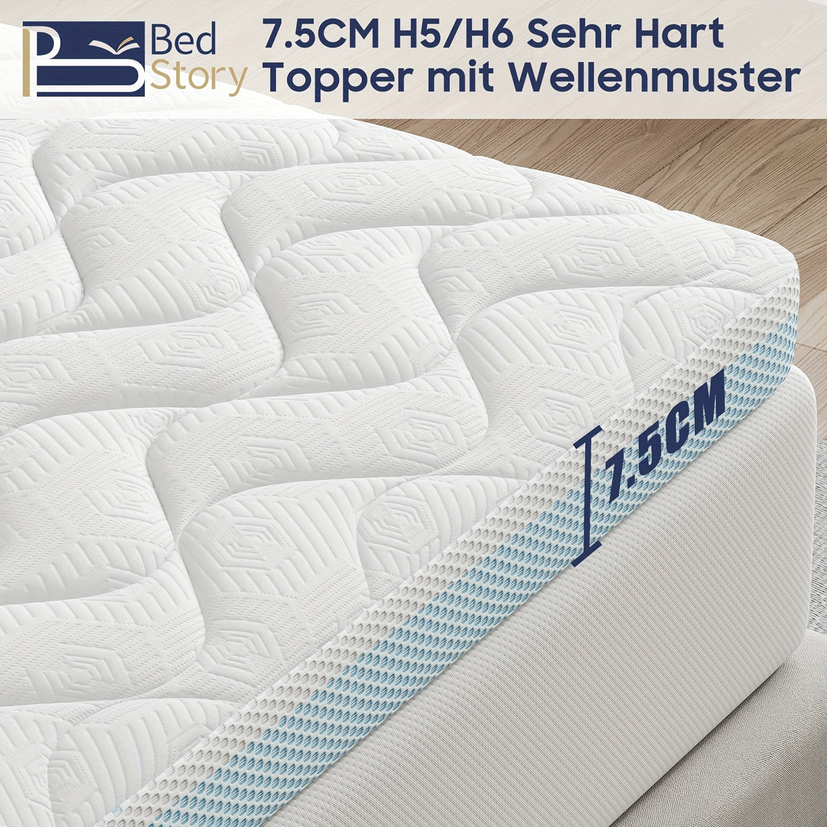 Surmatelas, 10CM pour lit et chambre – vue détaillée 9
