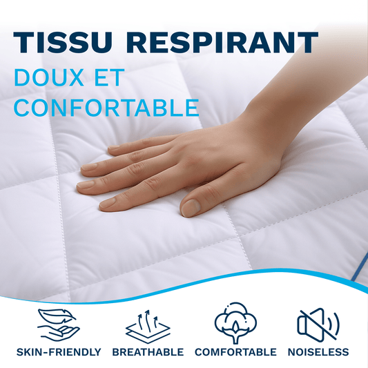 Surmatelas, 800 g pour chambre et lit – vue principale