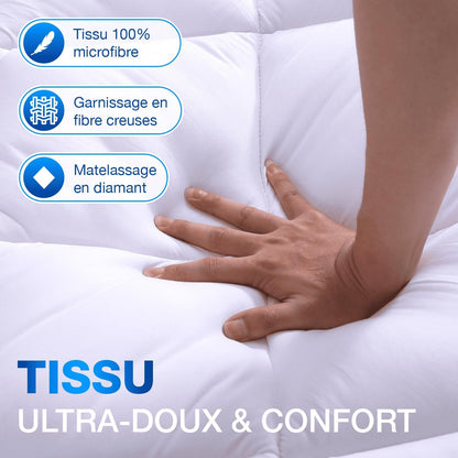 Surmatelas, 800 g pour chambre et lit – vue détaillée 13