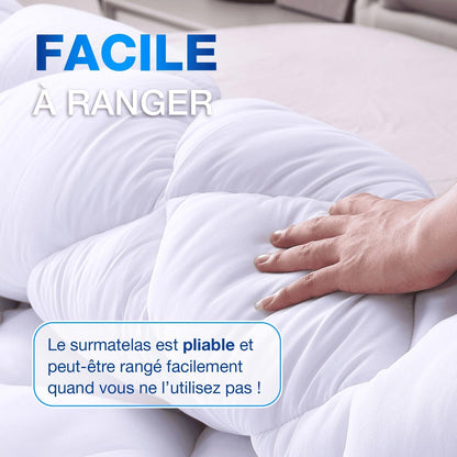 Surmatelas, 800 g pour chambre et lit – vue détaillée 15