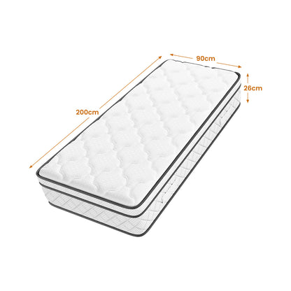 Surmatelas, blanc pour chambre et lit – vue détaillée 13