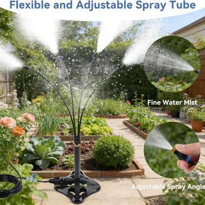 Système de brumisation extérieure pour jardin et terrasse – vue détaillée 5
